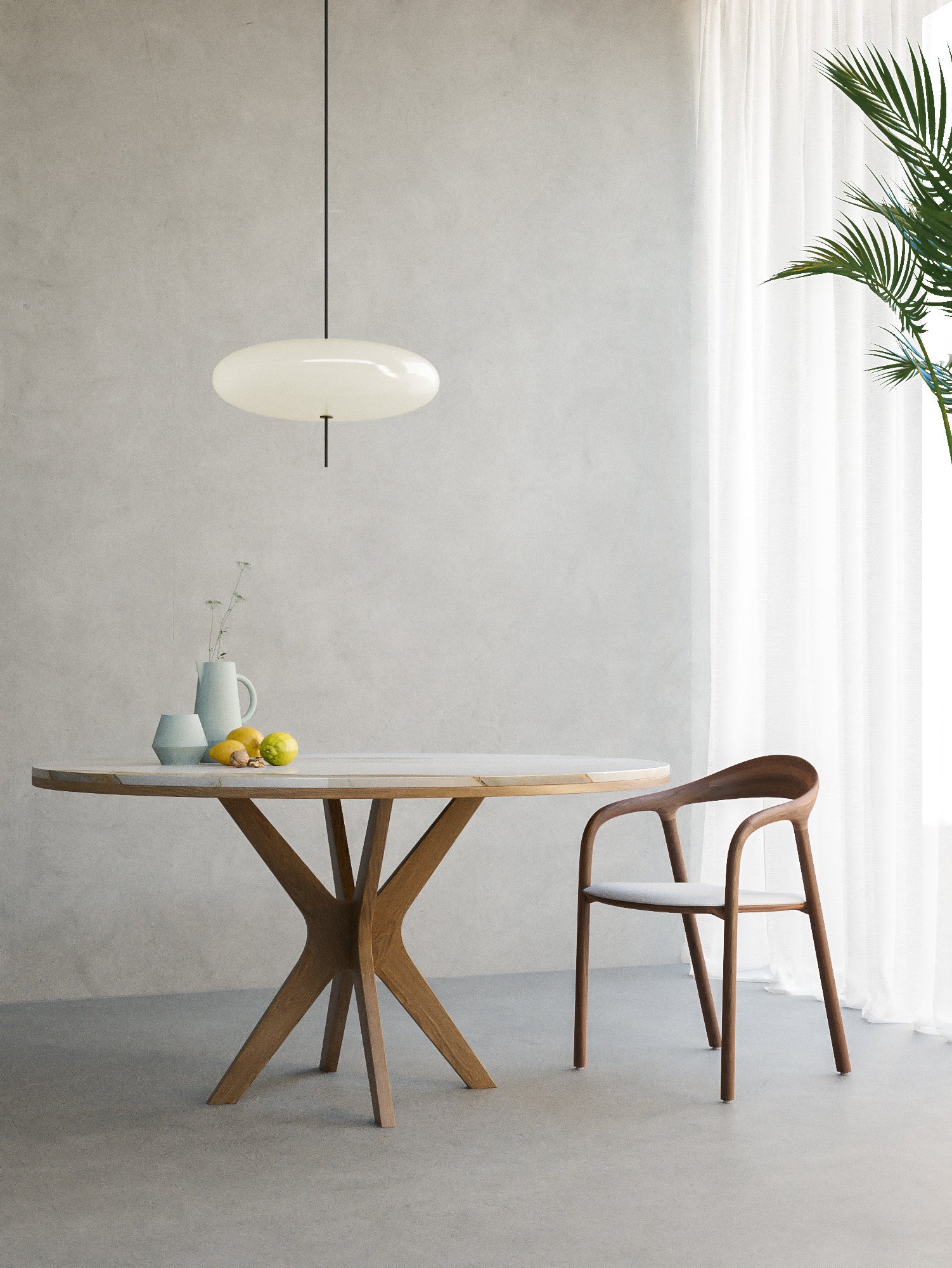 Unity Light Table Unity Dining Table | OM Editions